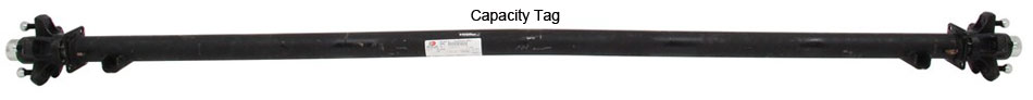pontoon trailer axle