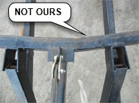 pontoon trailer frame construction