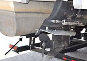 prontoon trailer bunk