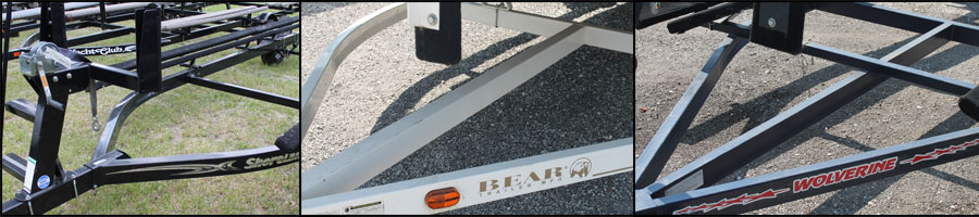 pontoon trailer bracing examples