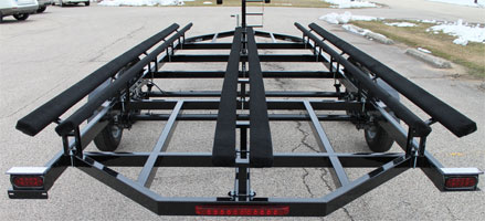 Heavy Duty Pontoon Trailer Frame