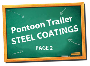 pontoon trailer steel coatings