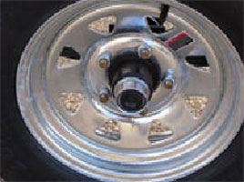 galvanized rim
