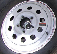 powder coated rim