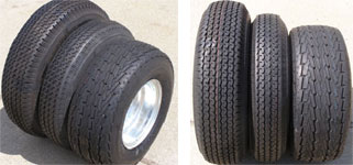 pontoon trailer tires