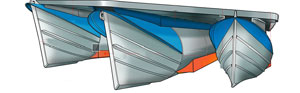 triple tube pontoons