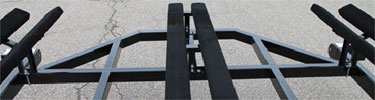 Extended Stern Pontoon Boat Trailer