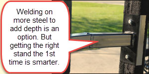 winch stand modification