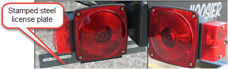led license plate bracket